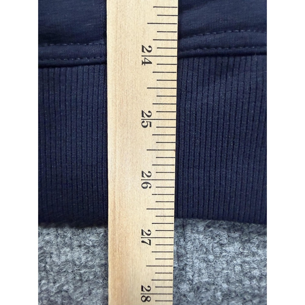 Champion Sweatshirt Mens Medium Blue Fleece‎ Crewneck Pullover Y2K Embroidered - Picture 4 of 7